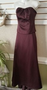 David's Bridal 2 piece High Low Prom  sz 6